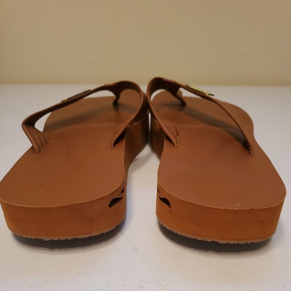 The Healing Sole Sandals W/13 Men 11.5 Plantar Fasciitis Flip Flops Bwn Platform main image 6